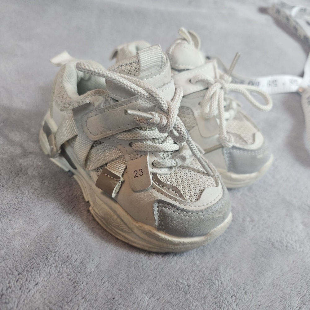 Boys Girls Mesh Platform Sneakers Kids Walking Breathable Lace Up Fashion...